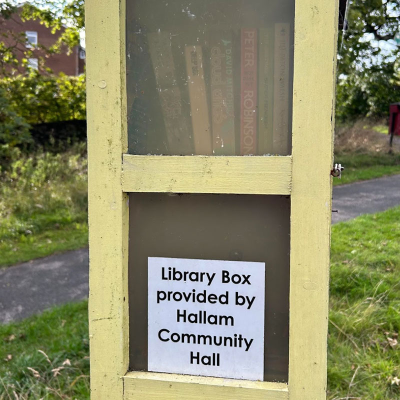 The Library book box